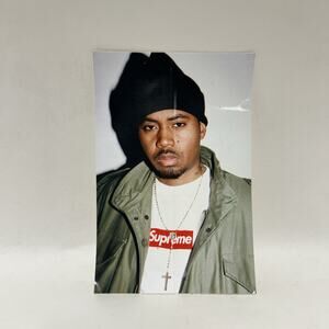 Supreme Nasty Nas Photo Sticker 100% Authentic FW17